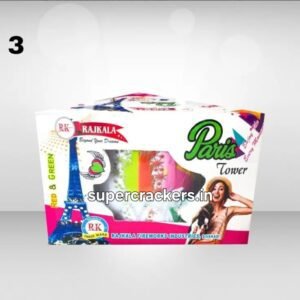 Paris Tower Red & Green