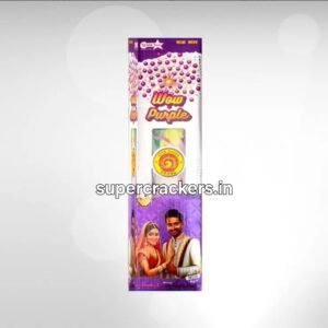 4"Sky display Wow Purple