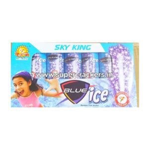 Blue Ice(White Colour Glittering)