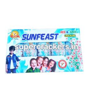 Sunfeast Red & Green With Crackling